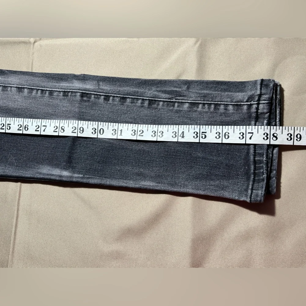 Homme+Femme‎ distressed faded black skinny jeans pants men’s waist 26 made L.A.
